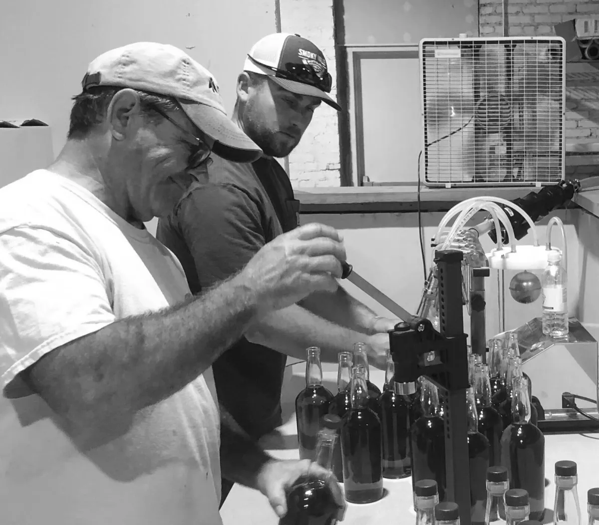 Stan and Michele Von Strohe, founders of Smoky Valley Distillery